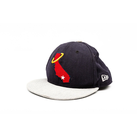 New Era Los Angeles Anaheim California State Angels Cooperstown Collection 7 1/8 - Picture 1 of 11